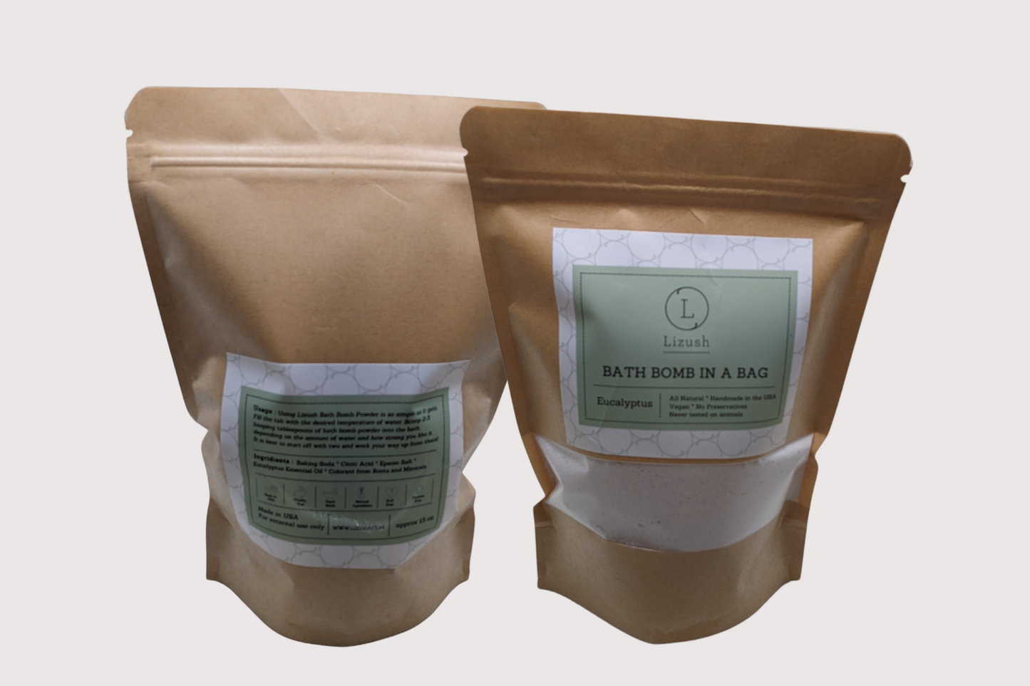 Magic Fizz BAG 15oz -Magic Dust-100% natural - Bath/Foot