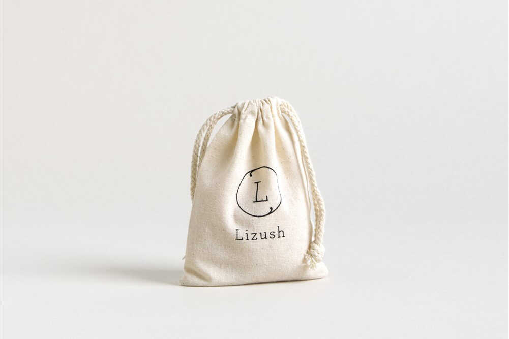 Cotton bag with Lizush logo 