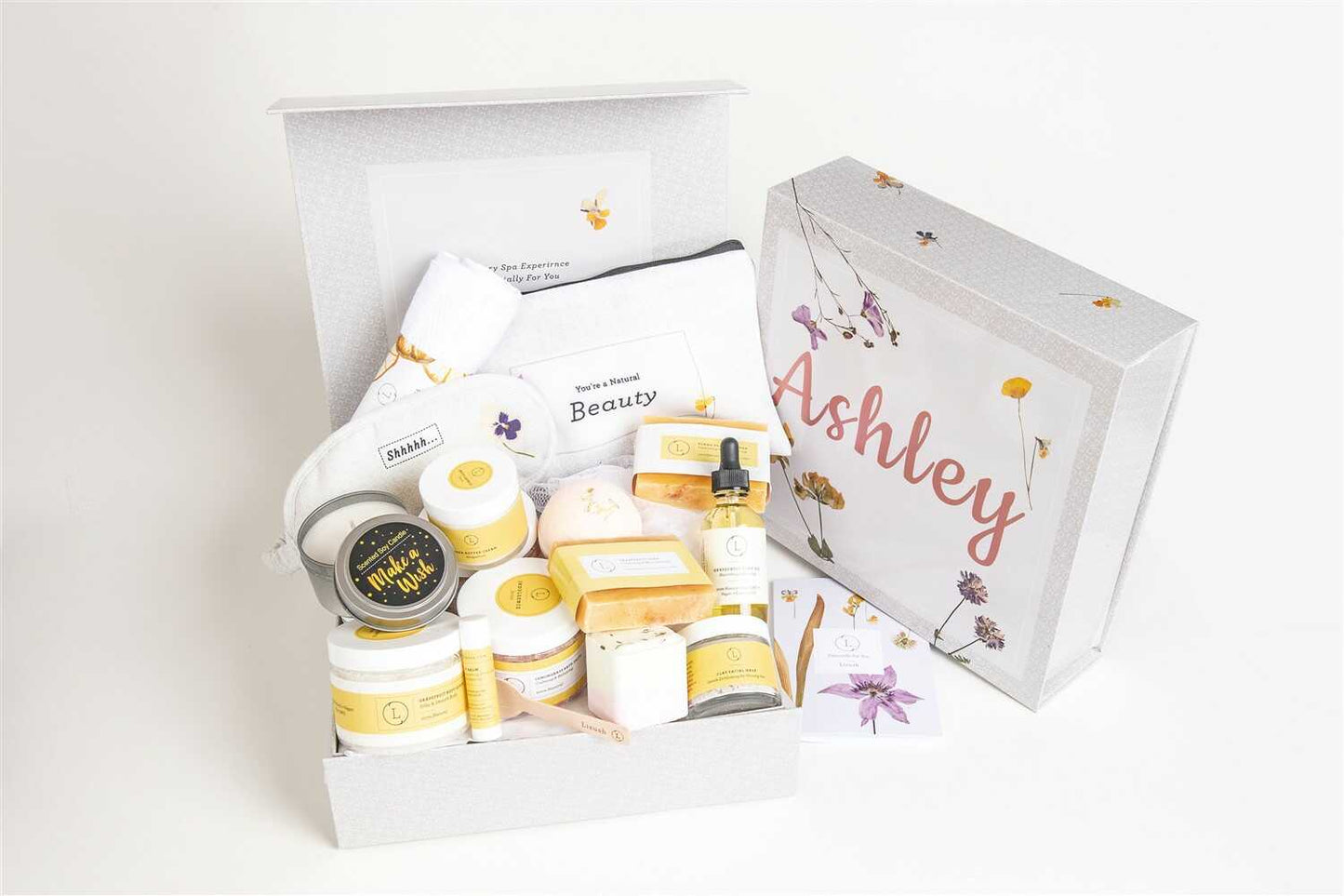 Cheer Up Gift Basket, Care Package, Recovery natural bath and body gift box