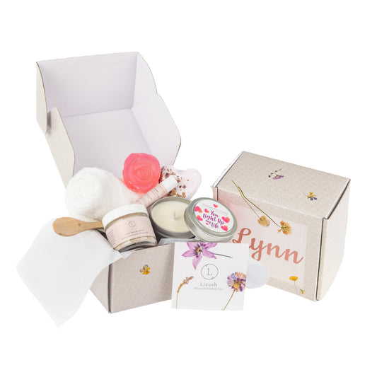 Wholesale - Natural Skincare Gift Box, Cute LOVE Special Gift Box, Mother's Day Gift