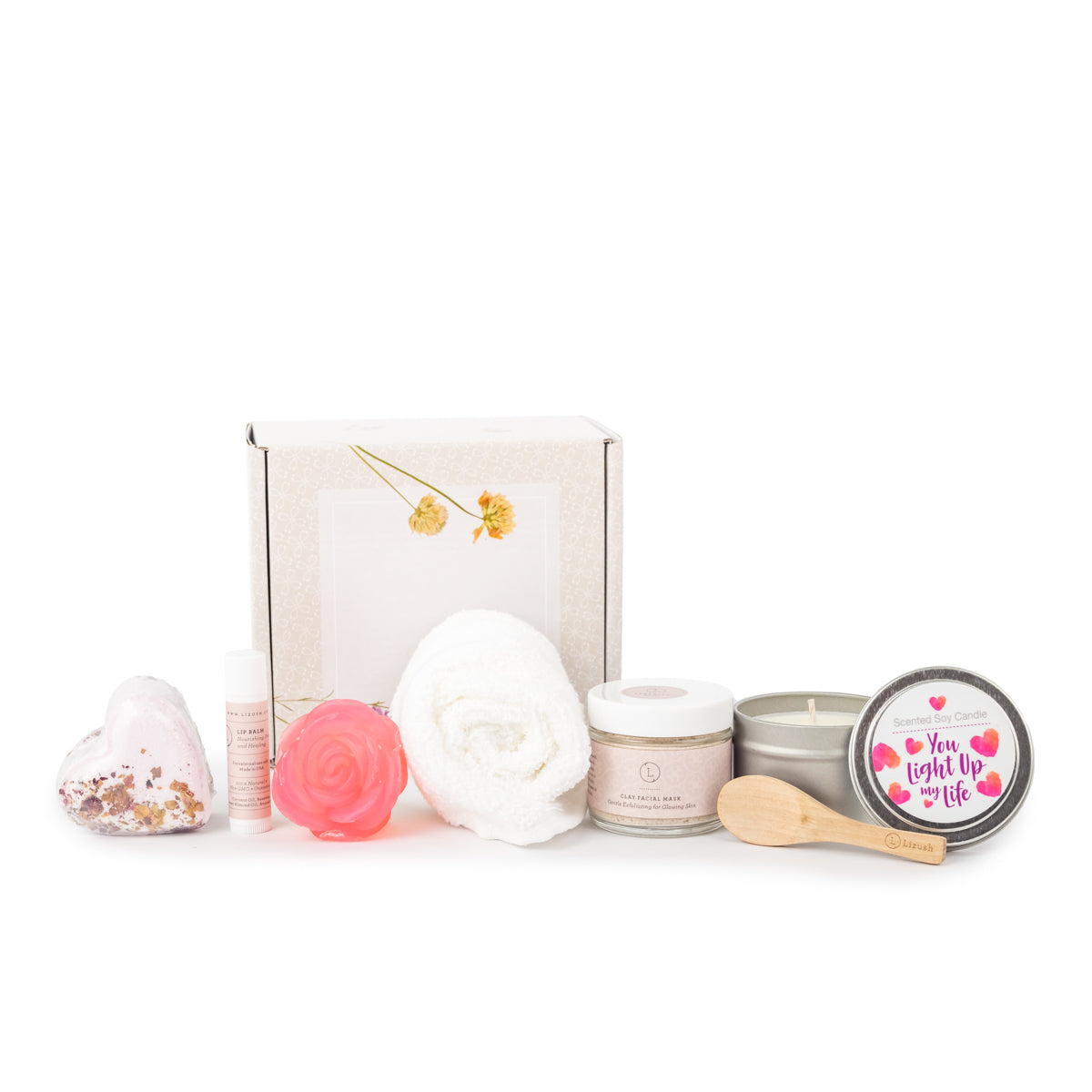 Wholesale - Natural Skincare Gift Box, Cute LOVE Special Gift Box, Mother's Day Gift