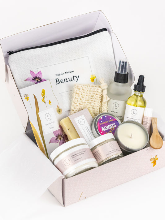 Wholesale - A NEW All Natural Lavender Gift Box  - bath & body products