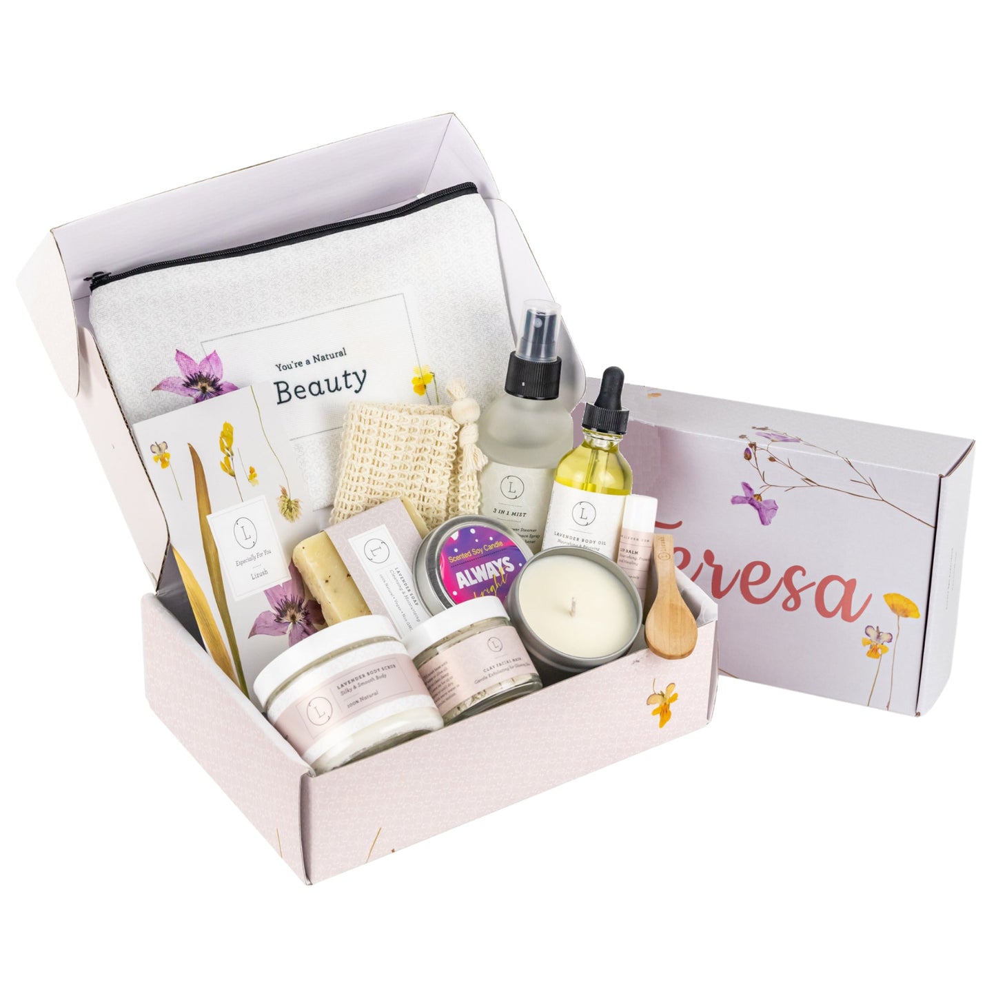 Wholesale - A NEW All Natural Lavender Gift Box  - bath & body products