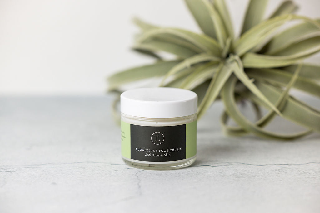 Natural Eucalyptus foot cream - Lizush