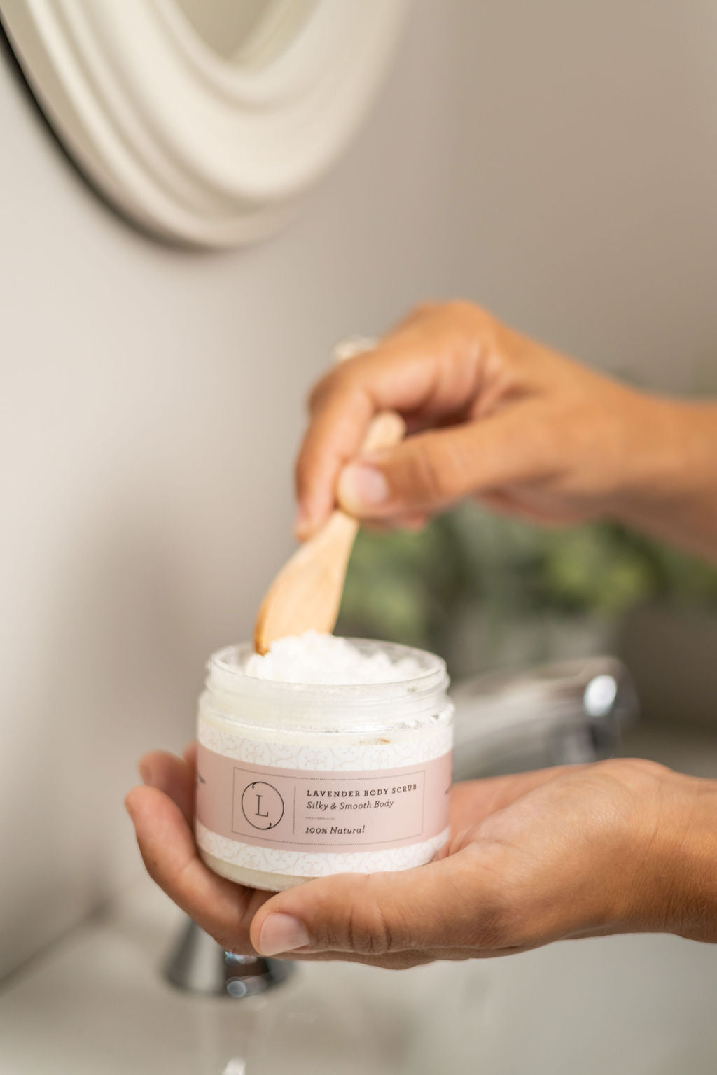 Natural Body Scrub - Exfoliating Scrub and Moisturizing Body Scrub