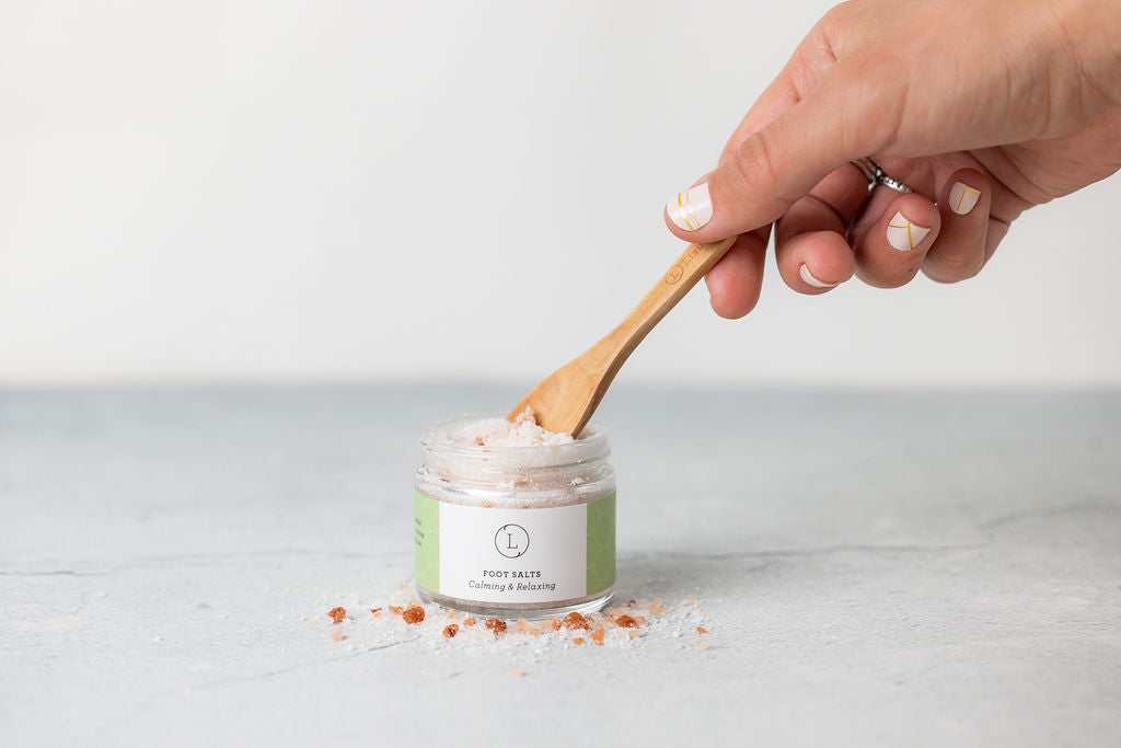 Natural foot salts - lizush