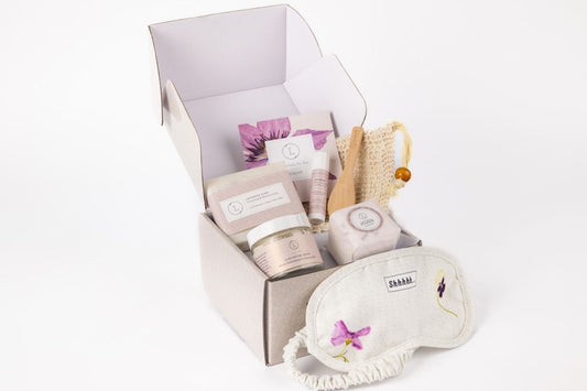 All Natural Lavender Skin Care Gift Box