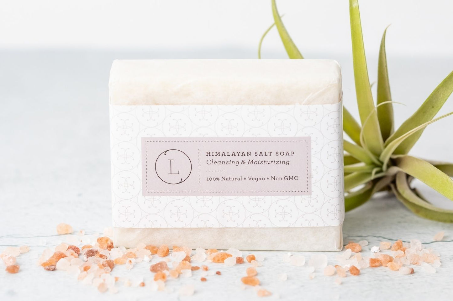 natural Himalayan salt soap bar - lizush