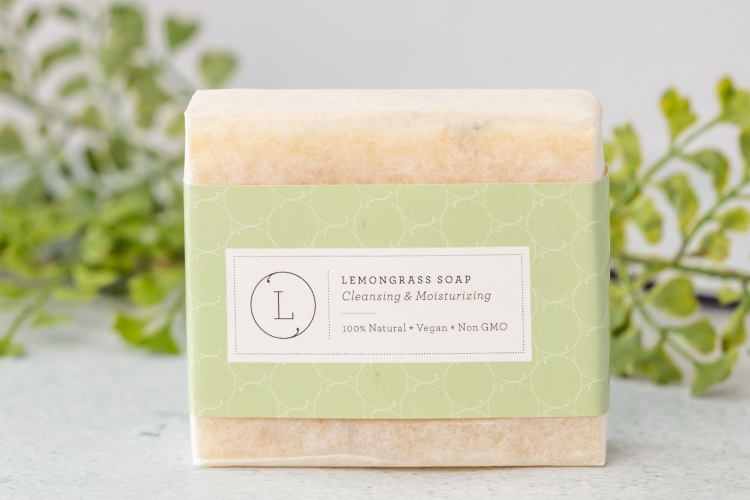 Lemongrass Natural Soap Bar, Handmade Body Soap Gift, Cold process soap, moisturizing soap bar, natural soap bar, lizush