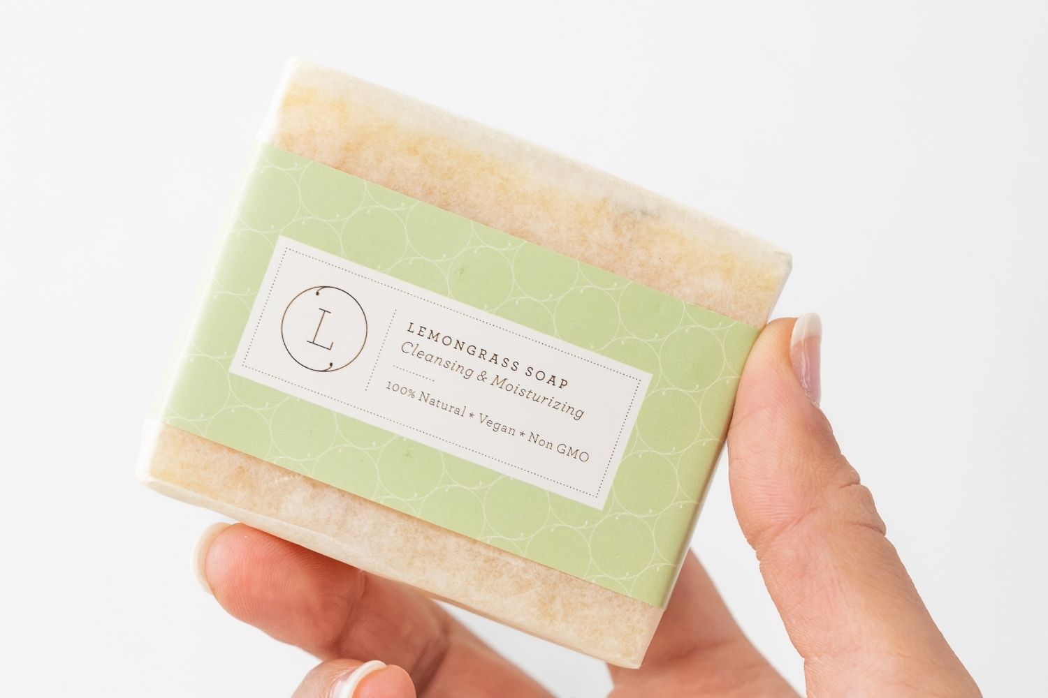 Lemongrass Natural Soap Bar, Handmade Body Soap Gift, Cold process soap, moisturizing soap bar, natural soap bar, lizush