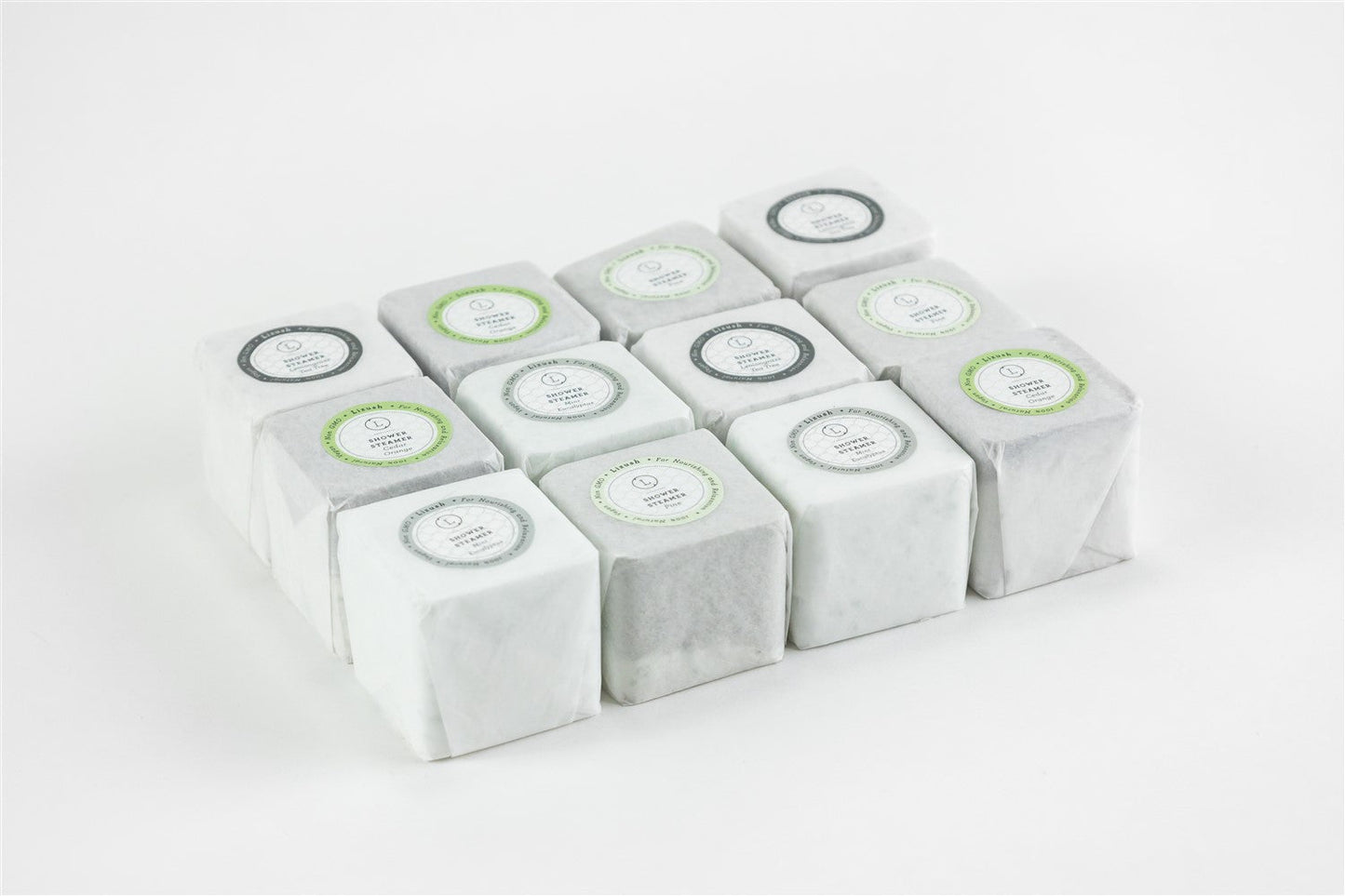 Natural Shower steamers for Men, men gift box, invigorat fizzis, Fresh and relax shower steamers - lizush
