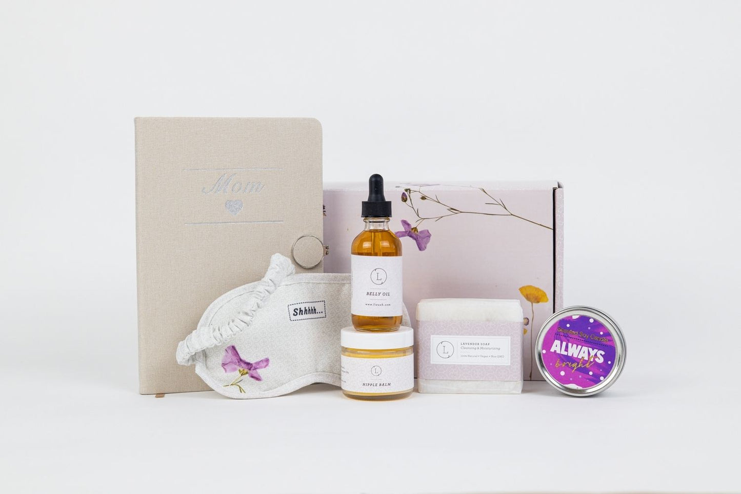 New mom gift box with natural products – Lizush